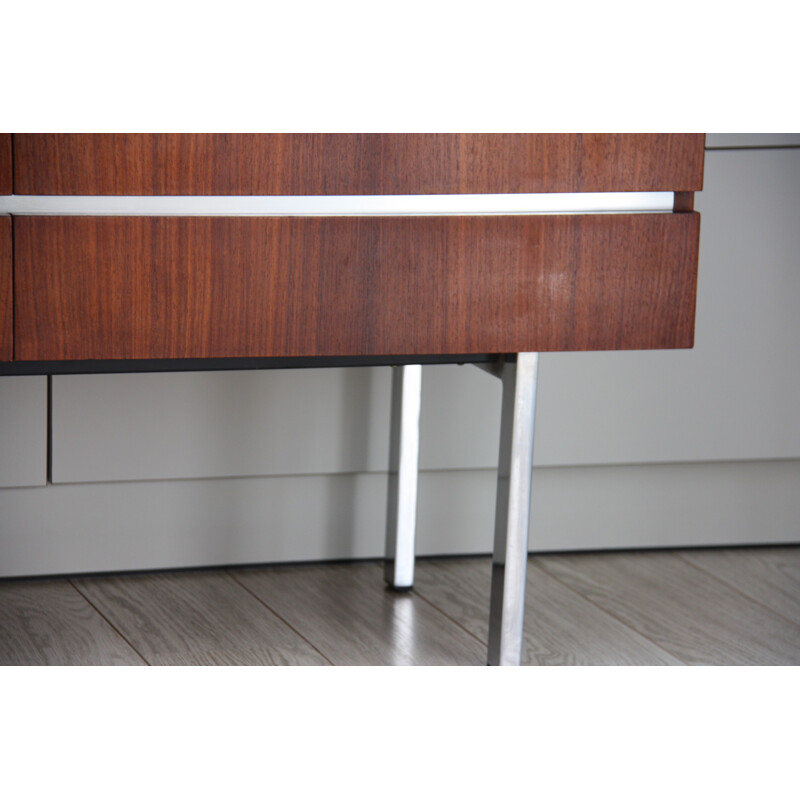 Vintage french XL sideboard in rosewood - 1960s