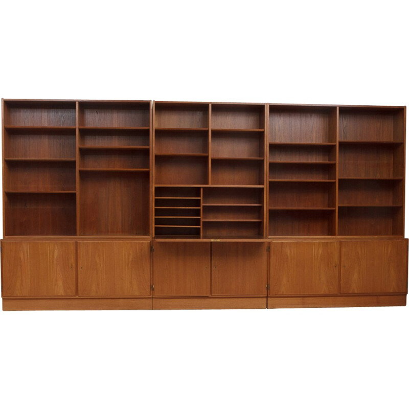 Vintage Large library by Hundevad - 1960s