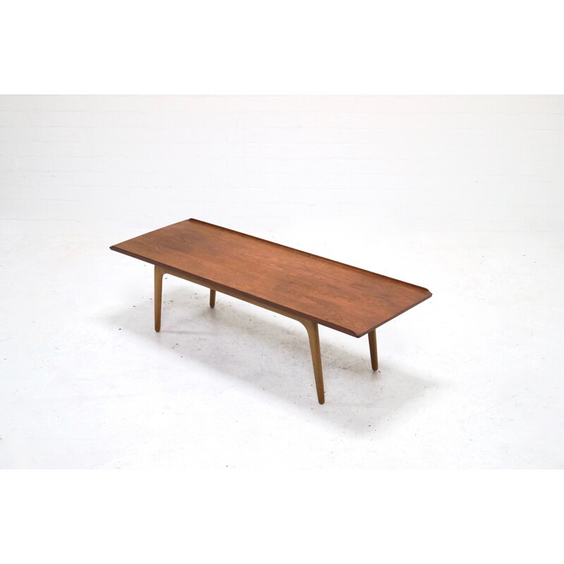 Vintage coffee table in teak by Aksel Madsen Bender - 1960s