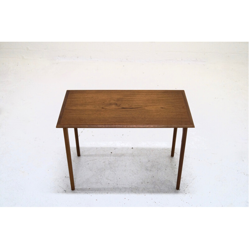 Set of 3 Scandinavian nesting tables in teak - 1960s