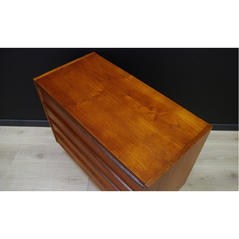 Chest of drawers in teak with 4 drawers - 1960s