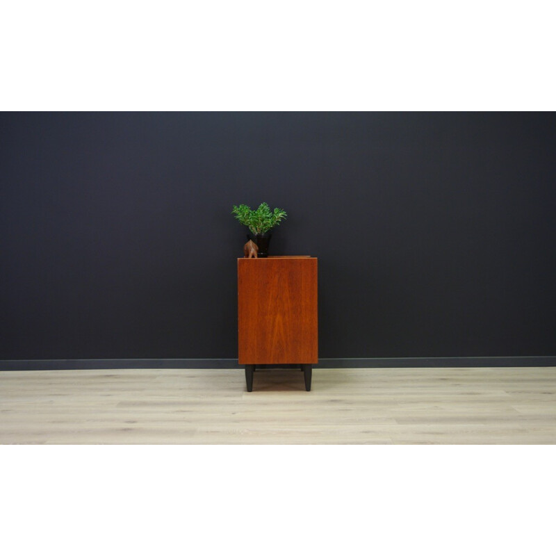 Chest of drawers in teak with 4 drawers - 1960s