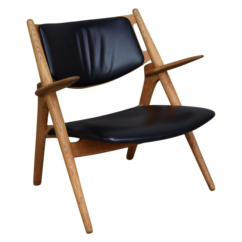 2 "Sawbuck" armchairs by Hans Wegner for Carl Hansen & Son - 1950s