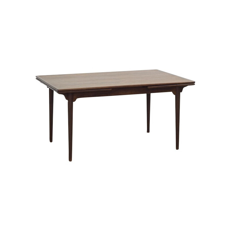 Extendable table in rosewood, OMANN - 1960s