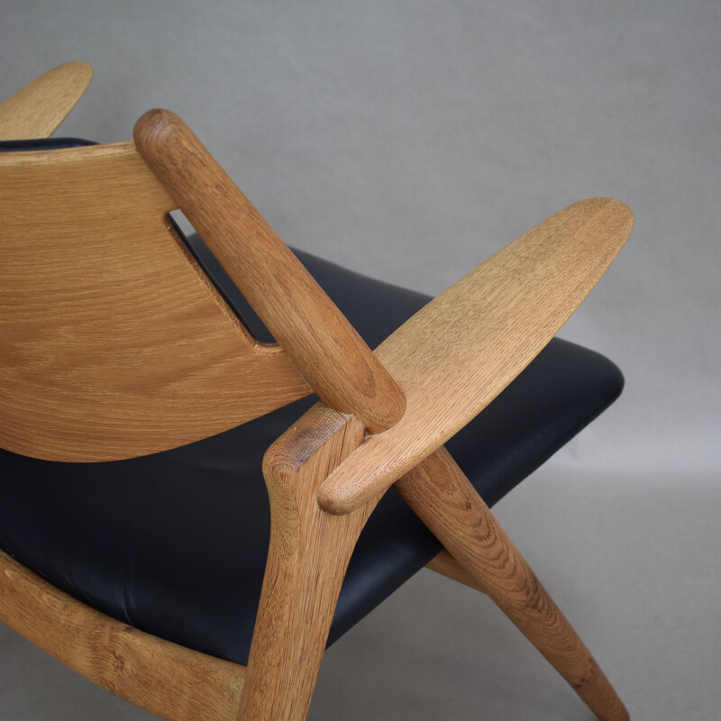 2 "Sawbuck" armchairs by Hans Wegner for Carl Hansen & Son - 1950s