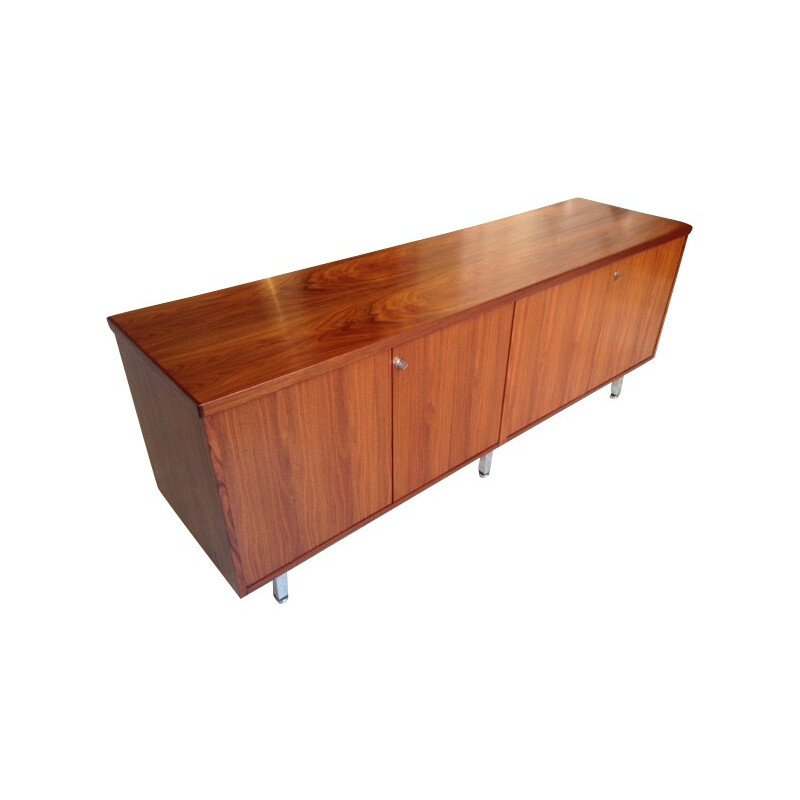 Sideboard in rosewood and metal, Florence KNOLL - 1960s