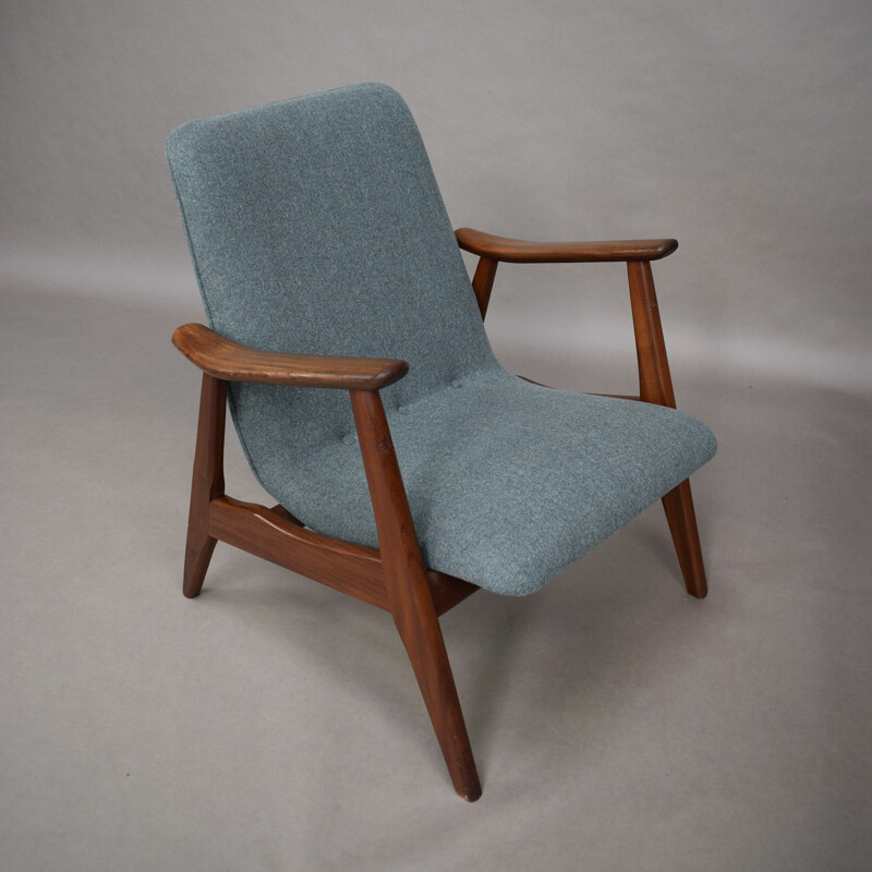 Vintage lounge chair by Louis Van Teeffelen for Webe - 1970s