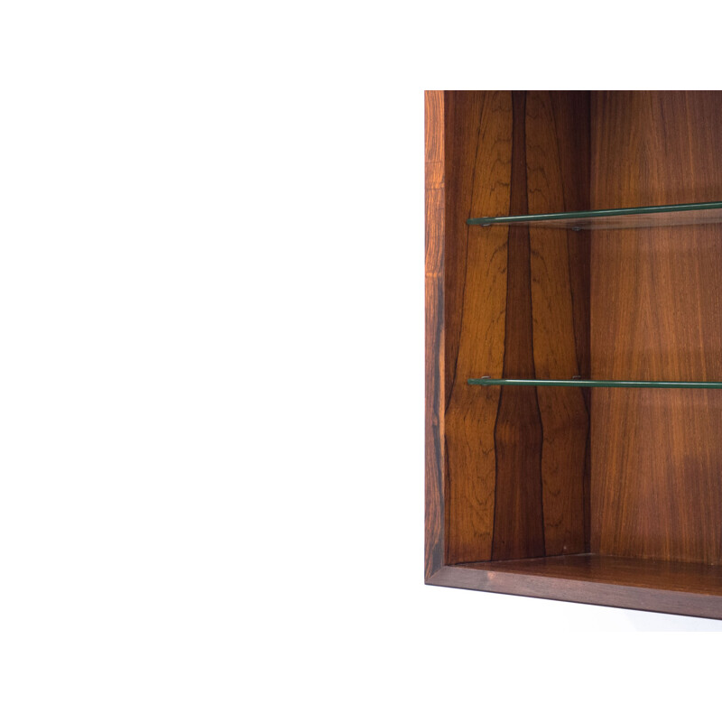 Vintage rosewood wall unit by Poul Cadovius for Cado - 1950s