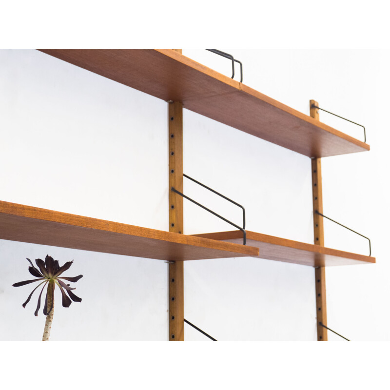 Vintage wall unit by Poul Cadovius for Royal System - 1950s