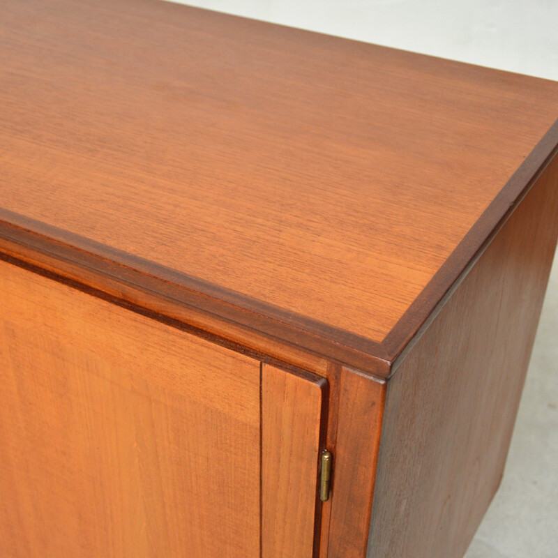 Vintage 3-door teak sideboard - 1960s