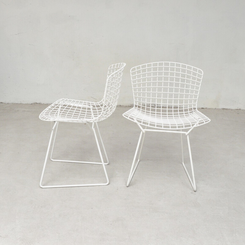 Set of 4 Harry Bertoia chairs for Knoll - 1970s