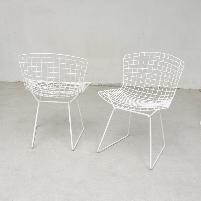 Set of 4 Harry Bertoia chairs for Knoll - 1970s