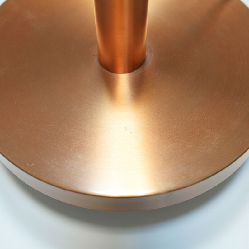 Roulette Pendant in Copper-Colored Aluminum - 1960s