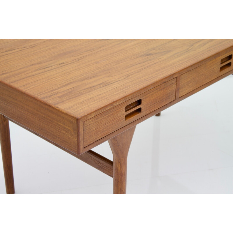 Vintage Teak Desk by Nanna Ditzel for Søren Willadsen Denmark - 1950s