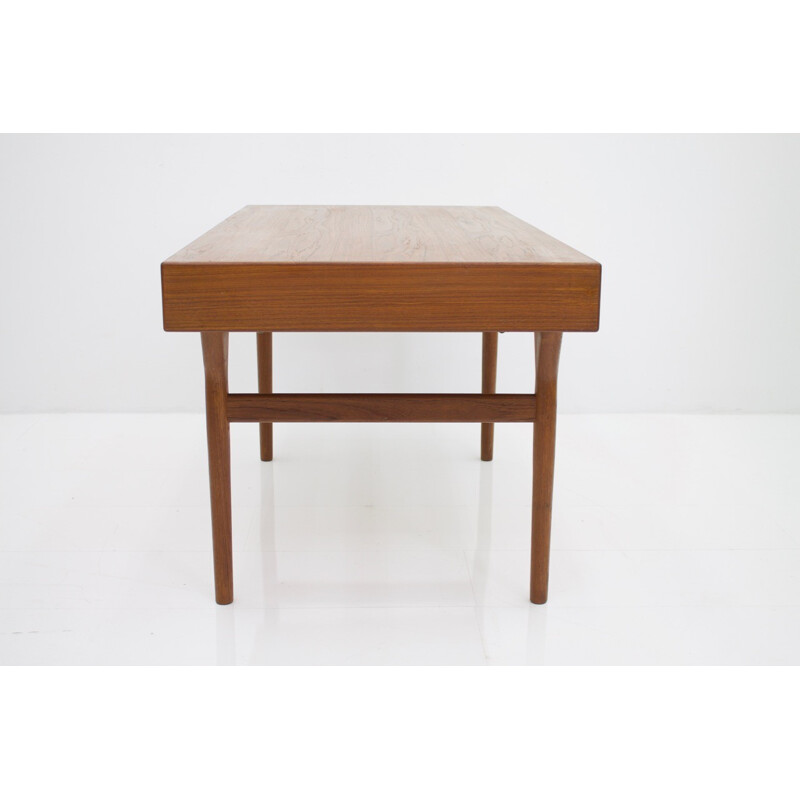 Vintage Teak Desk by Nanna Ditzel for Søren Willadsen Denmark - 1950s