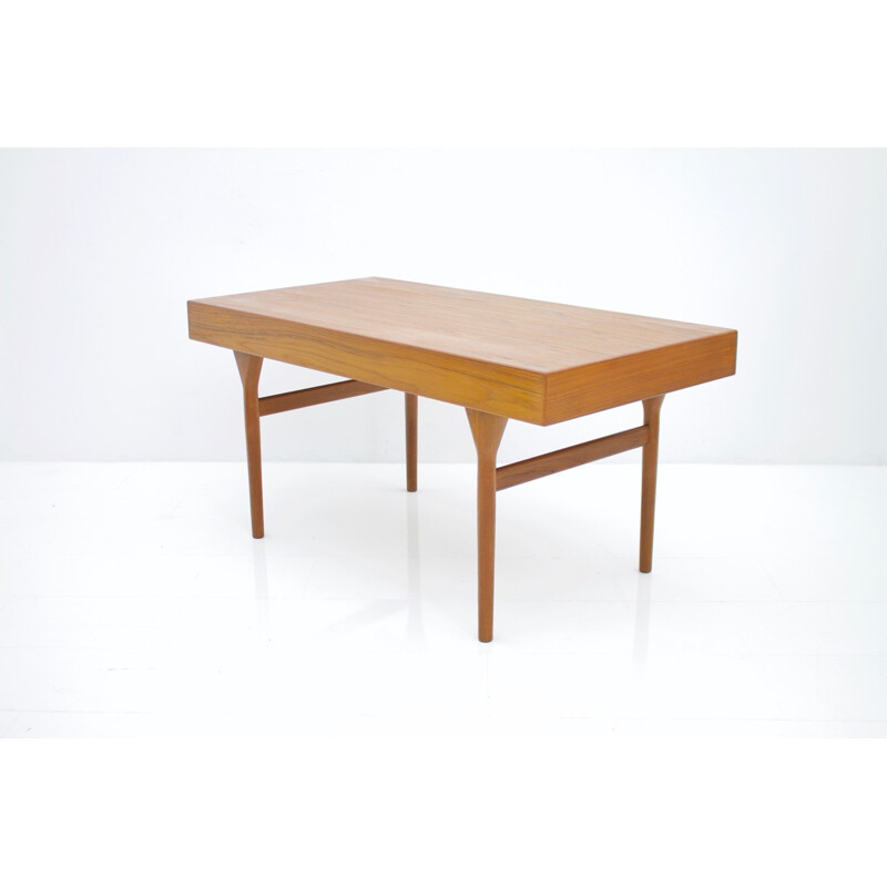 Vintage Teak Desk by Nanna Ditzel for Søren Willadsen Denmark - 1950s