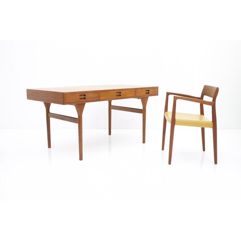 Vintage Teak Desk by Nanna Ditzel for Søren Willadsen Denmark - 1950s