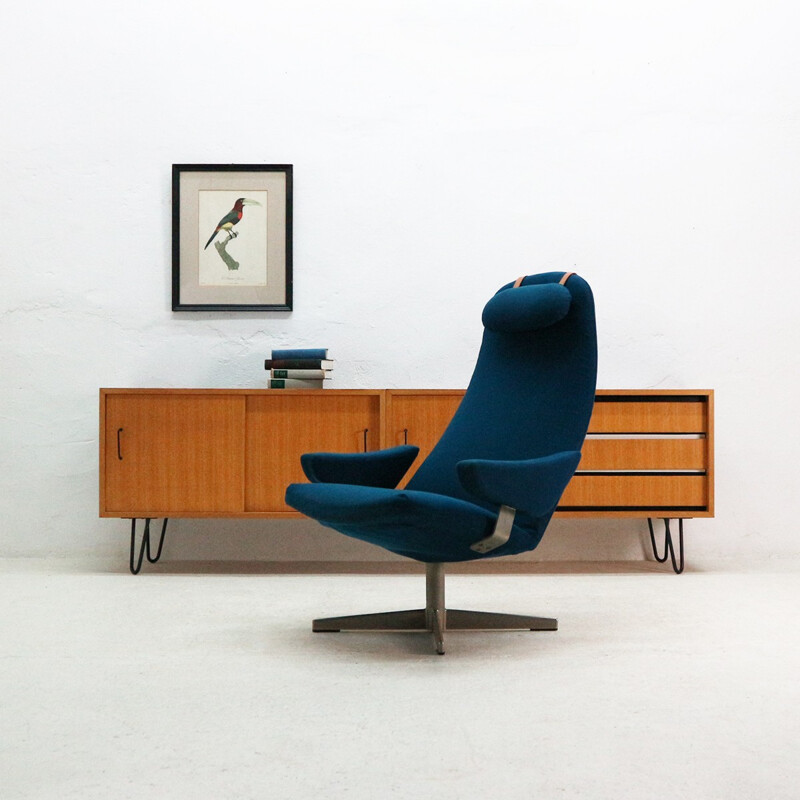 "Contourette Roto" Lounge Chair by Alf Svensson for Dux - 1960s