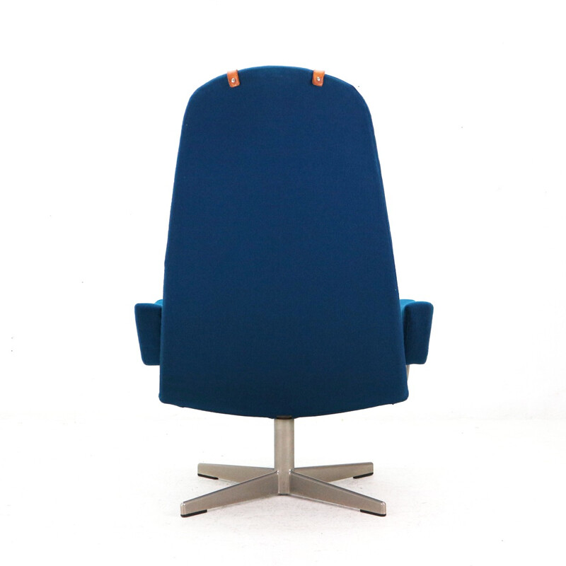 Fauteuil Lounge "Contourette Roto" par Alf Svensson pour Dux - 1960