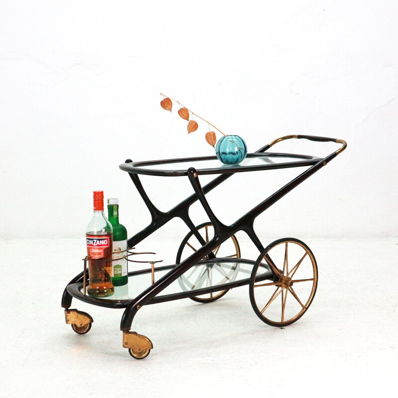 Vintage trolley cart by Cesare Lacca - 1950s