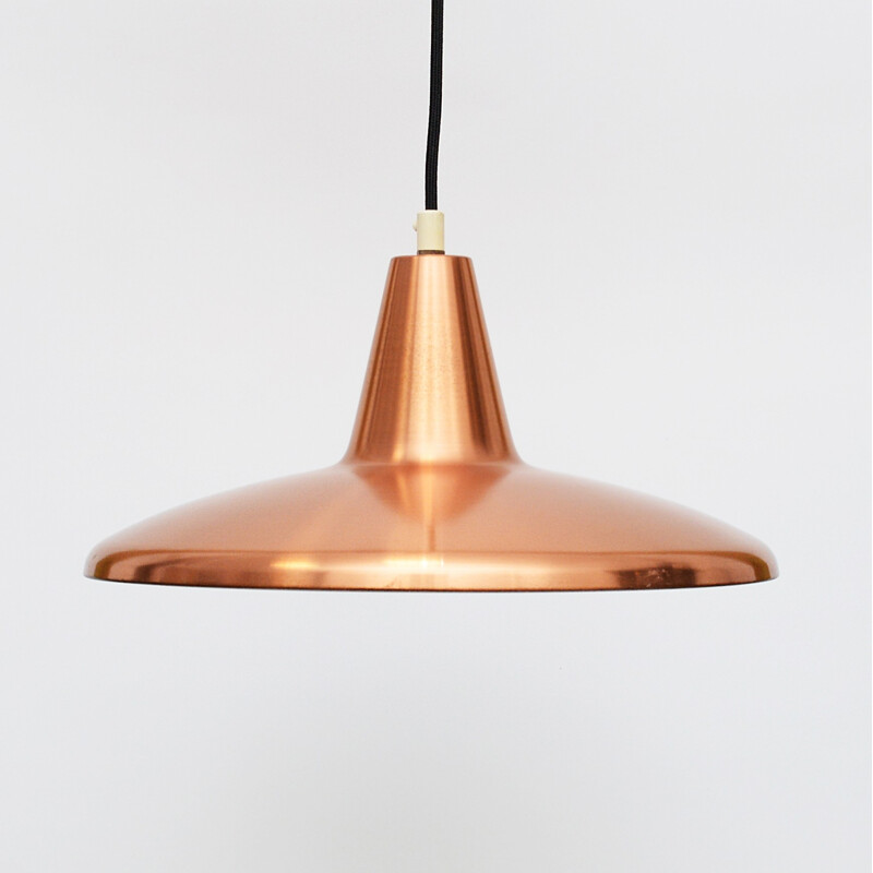Scandinavian Vintage Lamp in copper lacquered - 1960s