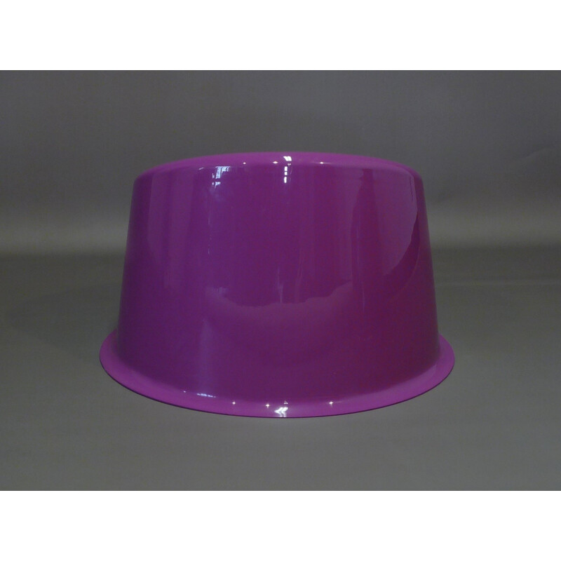 Fauteuil Pop en plastique violet, Verner PANTON - 1970