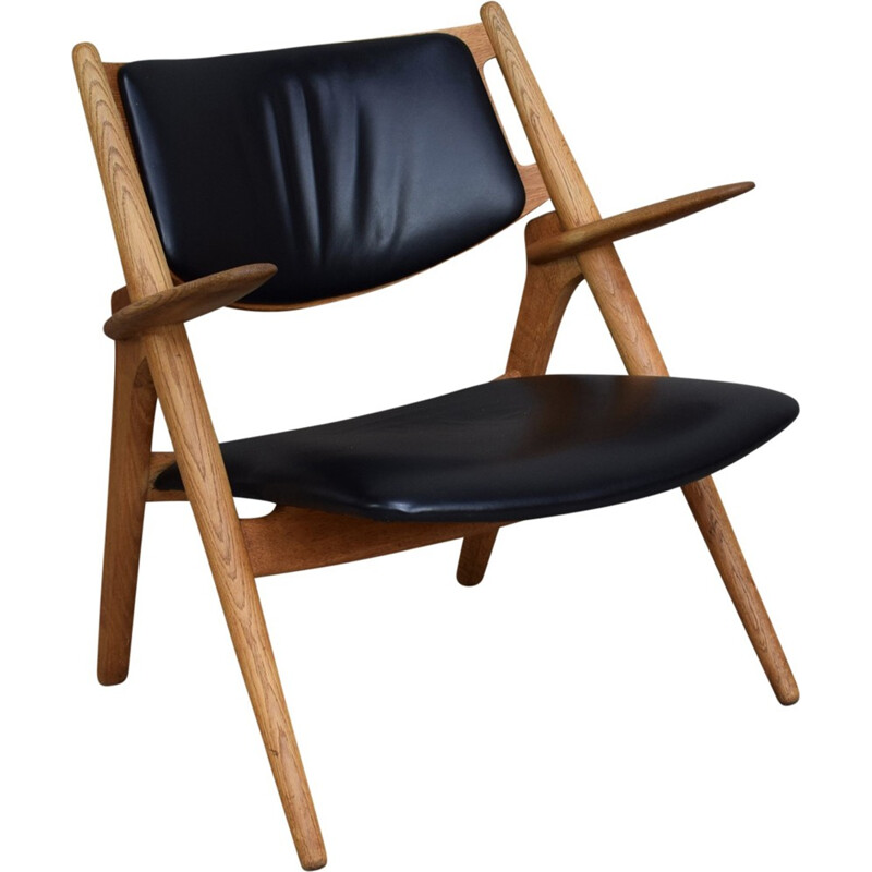 2 "Sawbuck" armchairs by Hans Wegner for Carl Hansen & Son - 1950s