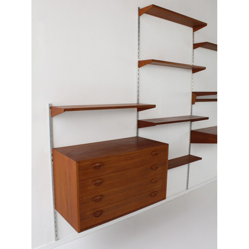 Wall unit by Kai Kristiansen for Feldballes Møbelfabrik - 1960s