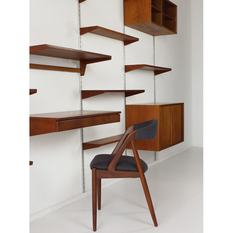 Wall unit by Kai Kristiansen for Feldballes Møbelfabrik - 1960s