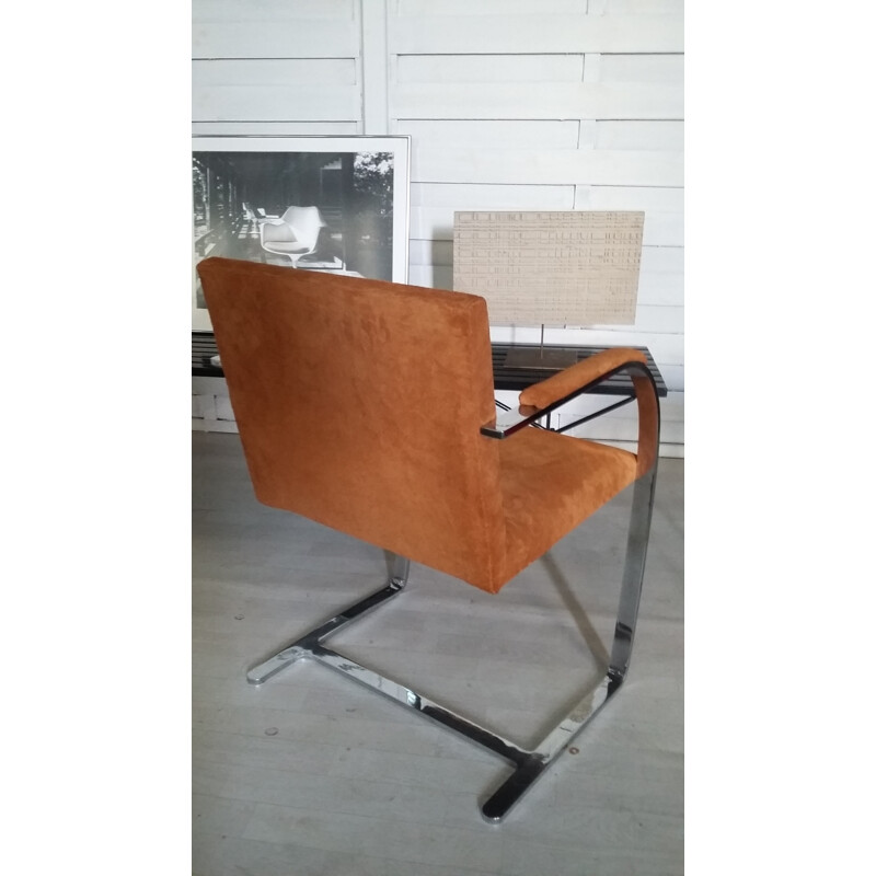 Vintage BRNO armchair Mies Van der Rohe Knoll - 1970s