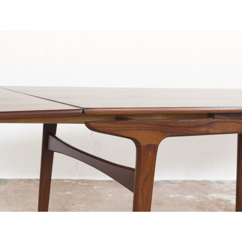 Table à repas Vintage en teck par Johannes Andersen - 1960