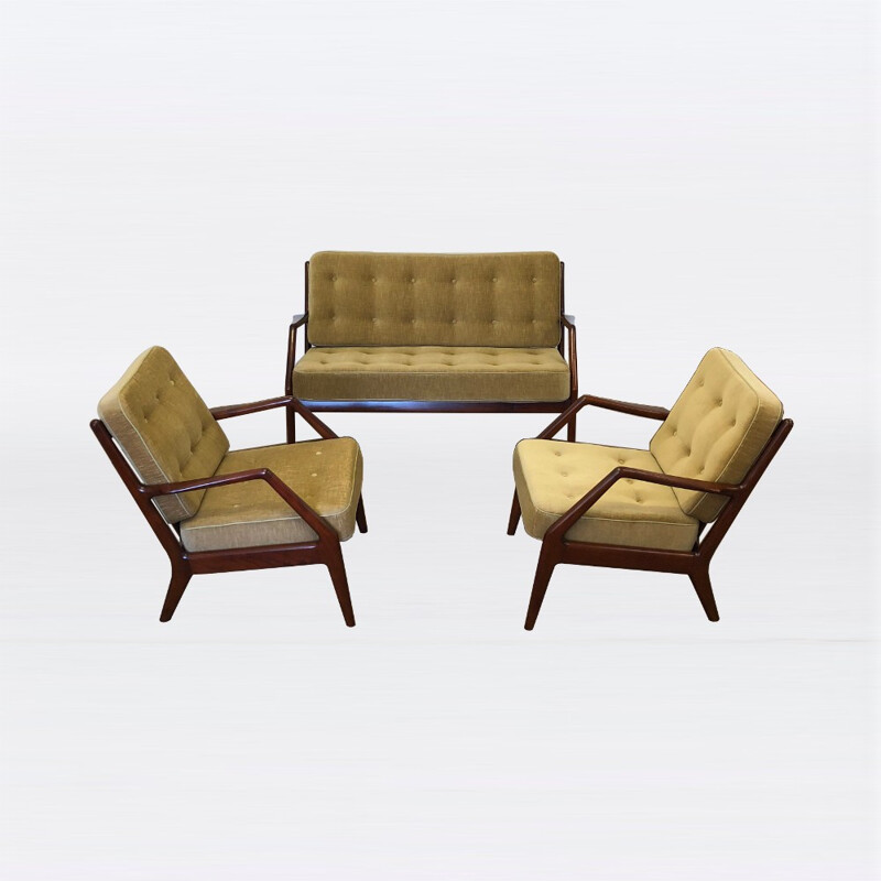 Lounge Vintage FD123 montado por Orla Molgaard-Nielsen - 1940