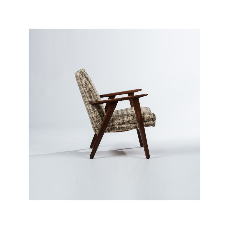 Vintage armchair by Kurt Olsen for Slagelse Mobelvaerk - 1950s