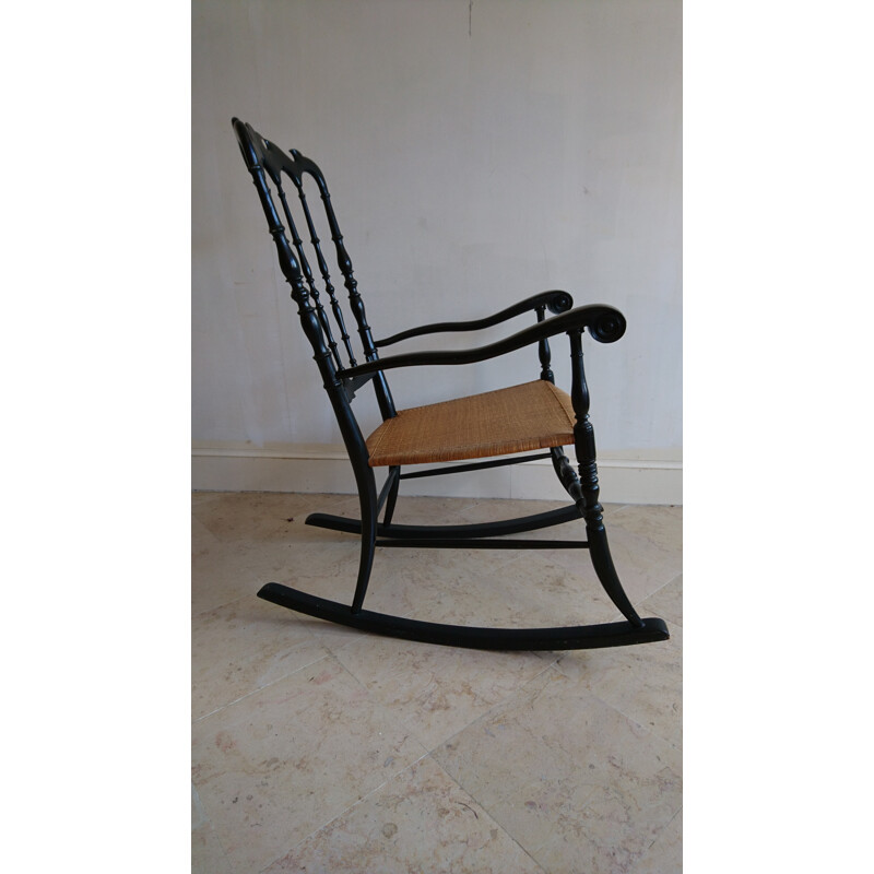 Rocking chair "Chiavari" by Fratelli Podesta - 1960s