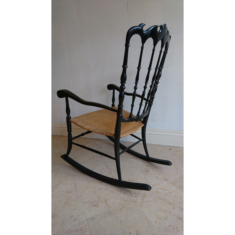 Rocking chair "Chiavari" by Fratelli Podesta - 1960s