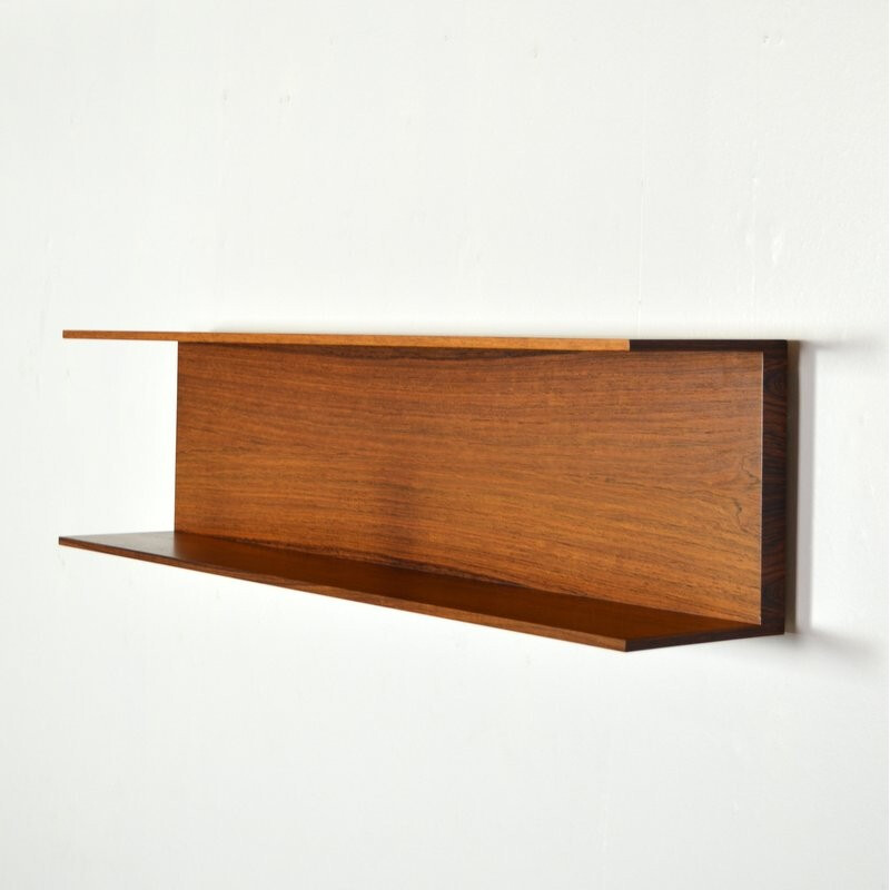 Vintage hanging shelf by Walter Wirz for Wilhelm Renz - 1960s