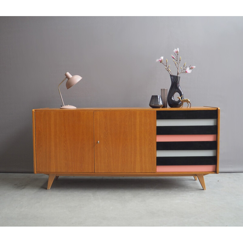 Vintage sideboard "U460" by Jiří Jiroutek for Praha - 1960s