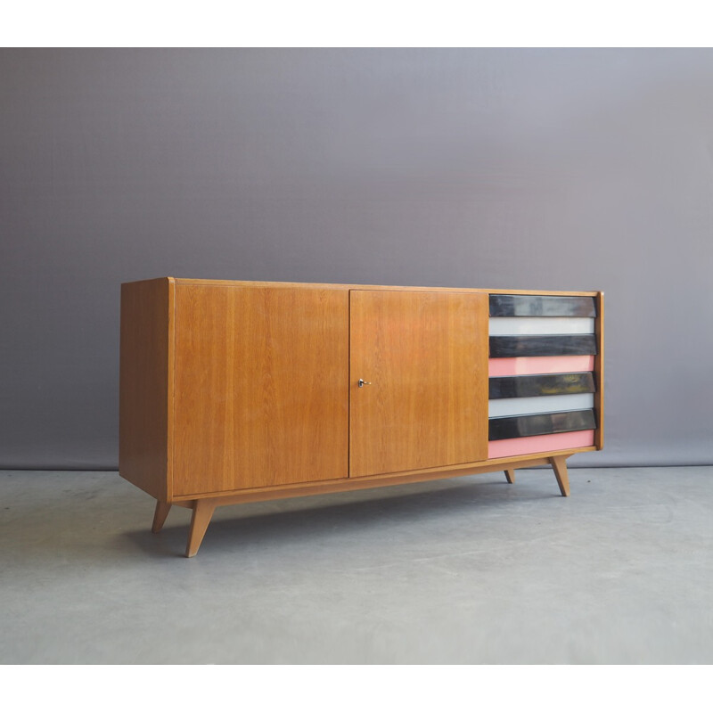 Vintage sideboard "U460" by Jiří Jiroutek for Praha - 1960s