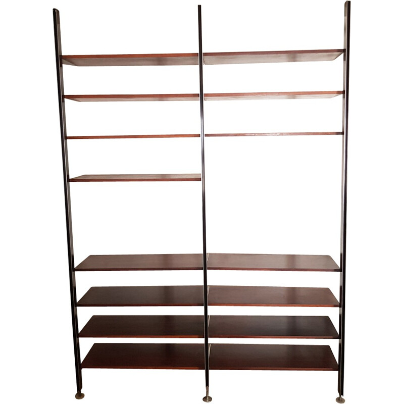 Vintage rosewood library-shelf by George Nelson - 1970s