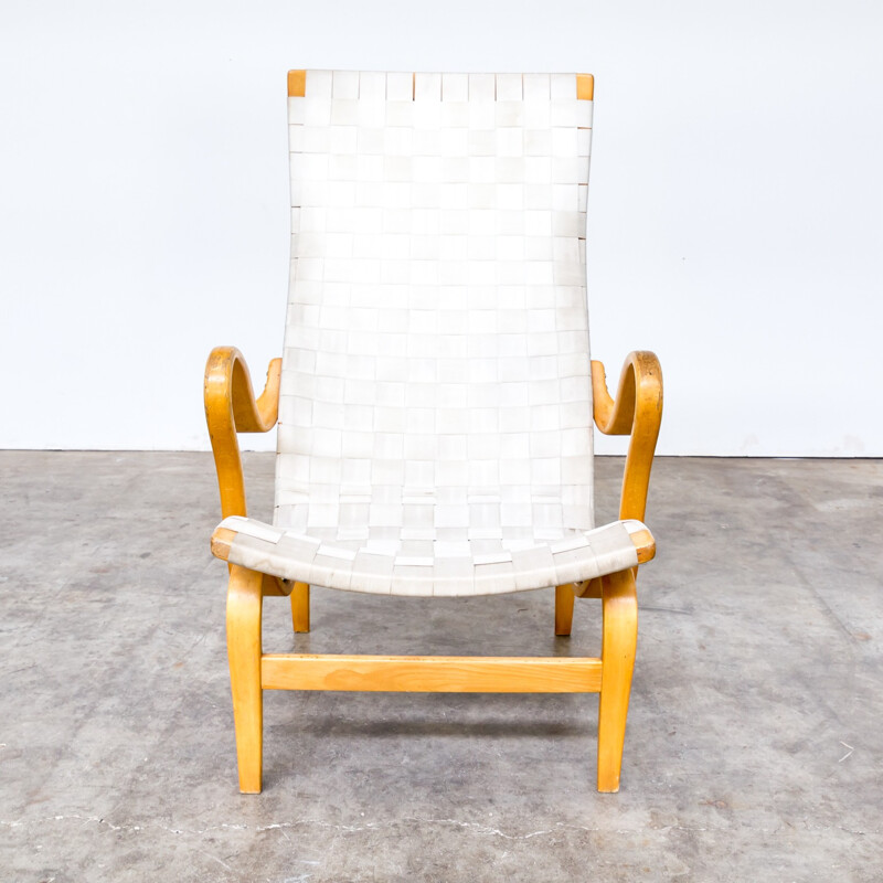 Set of 2 "Pernilla" armchairs by Bruno Mathsson for Dux - 1970s