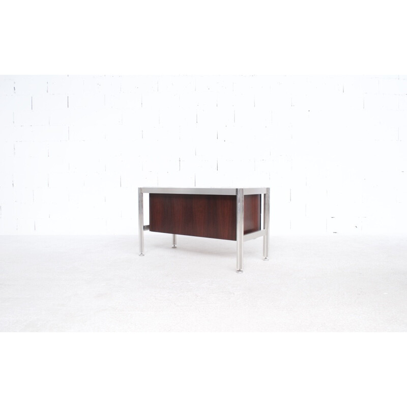 Vintage sideboard in rosewood by George Ciancimino for Mobilier International - 1970s