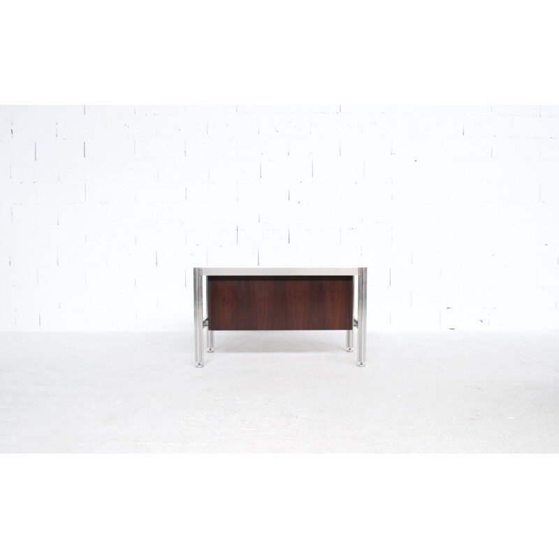 Vintage sideboard in rosewood by George Ciancimino for Mobilier International - 1970s