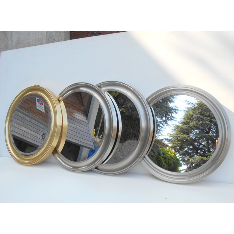 Set of 4 Vintage Italian Mirrors - 1960s 