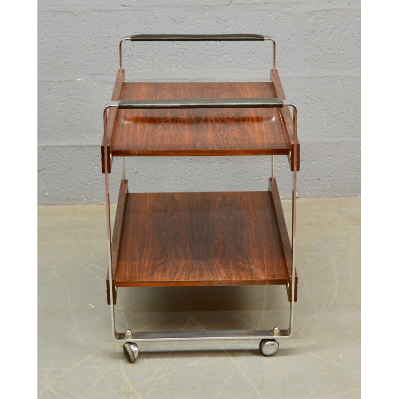 Vintage trolley in rosewood for Merrow Associates - 1970s