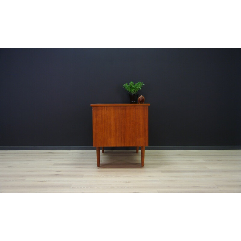 Vintage scandinavian minimalist writing desk - 1960s