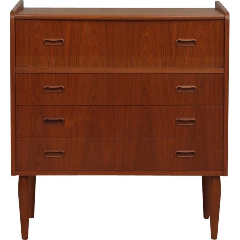 Vintage Danish secretary in teak - 1960s