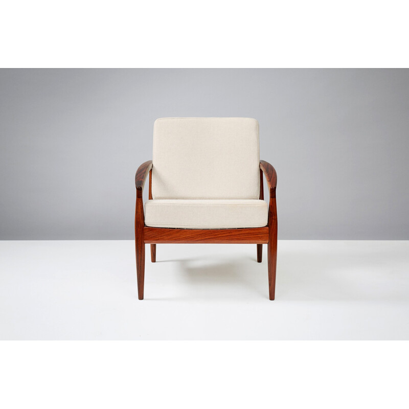 Vintage "Paper Knife" chair in rosewood by Kai Kristiansen for Magnus Olesen - 1950s
