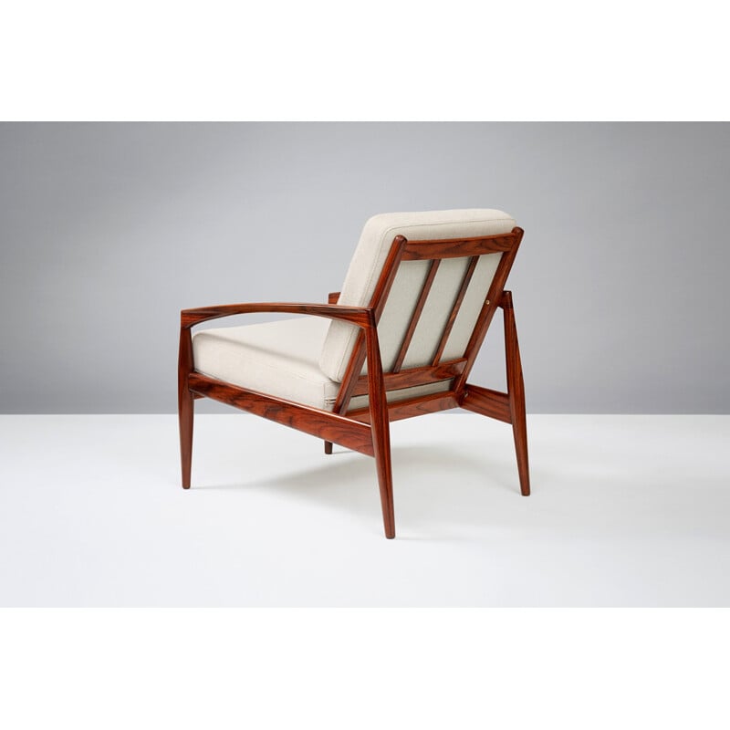 Vintage "Paper Knife" chair in rosewood by Kai Kristiansen for Magnus Olesen - 1950s