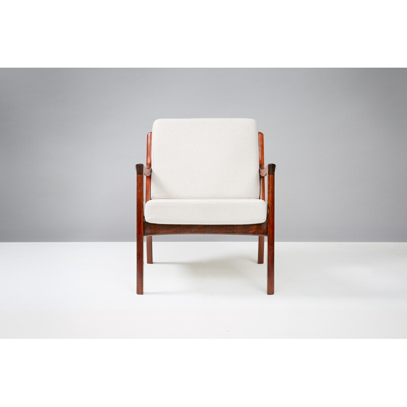 Vintage chair "Senator" in rosewood by Ole Wanscher for rance & Son - 1960s