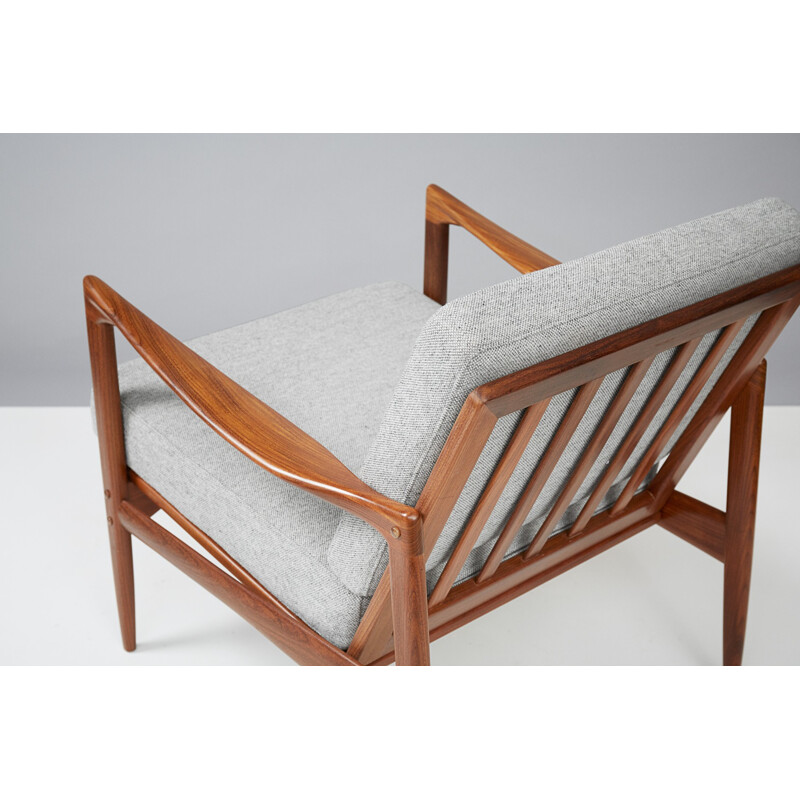 Paire de fauteuils "Candidate" en teck d'Ib Kofod-Larsen - 1960